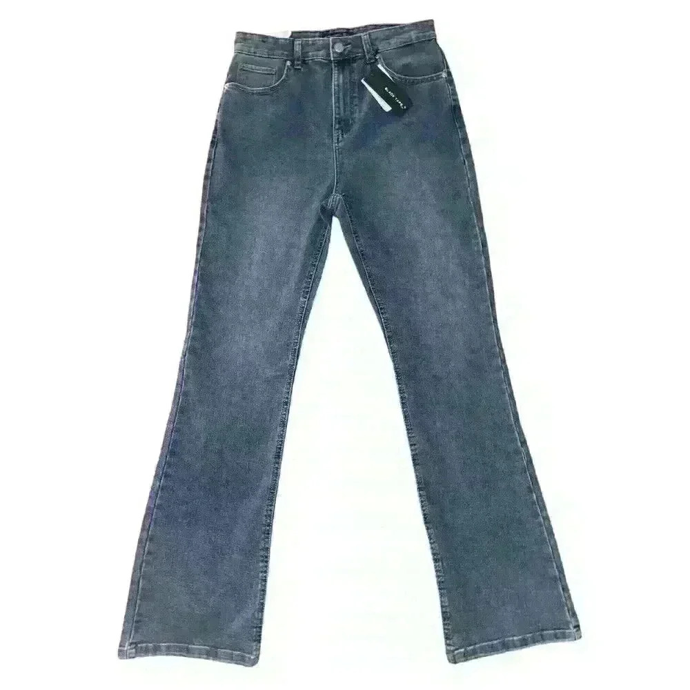 Black Tape_ Women’s Blue Kim High Rise Relaxed Denim Jeans Size 28x31 NWT